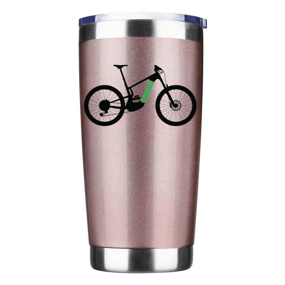 E Bike 20oz Insulated Vacuum Sealed Tumbler