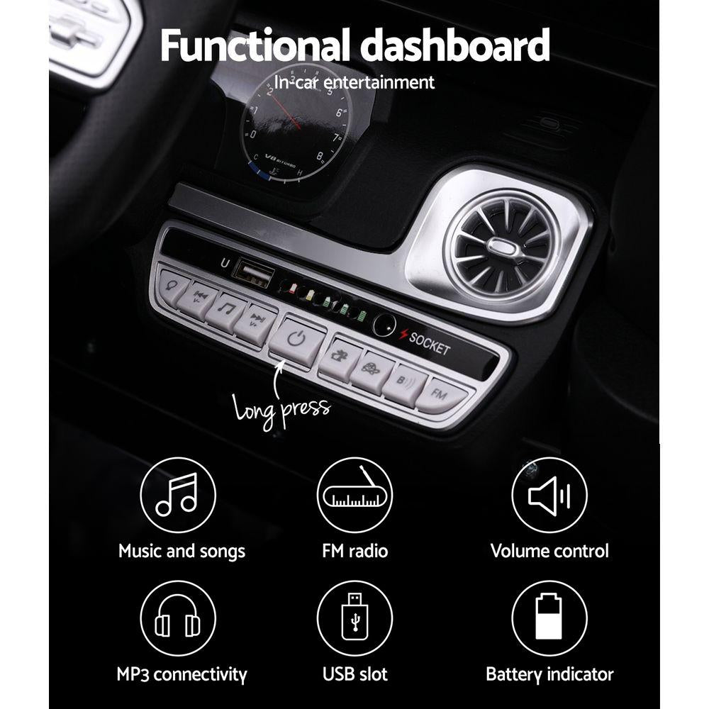 Mercedes-Benz Kids Ride On Car Electric AMG G63 Licensed Remote Toys