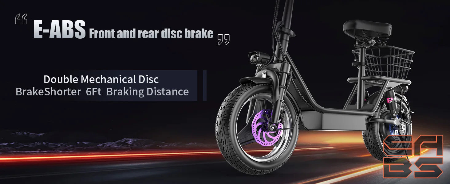 EcoRider 500X: Foldable Electric Scooter with 500W Motor, Seat, Full Suspension, and Storage Basket
