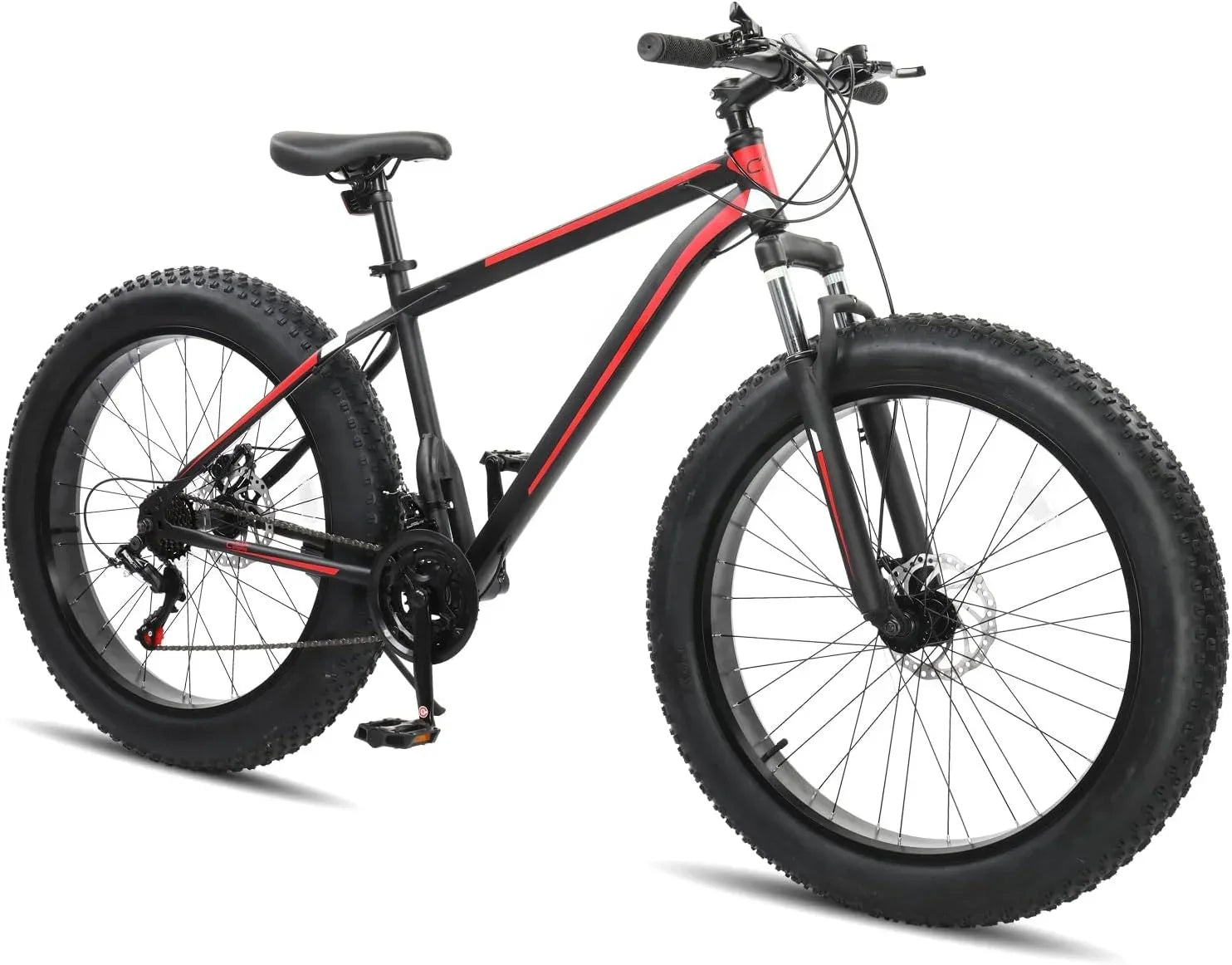 Fat Tire Bike with 21-Speed Shifting System