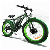 Ebike 2000W Electric Bike 48V 20Ah Removable Battery 26"×4" Fat Tire Electric Bike Adults Suitable for Beach, City,Mountain Bike