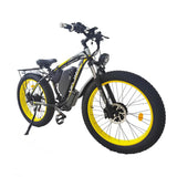 Powerful 2000W Double Motor Electric Mountain Bicycle 48V Smlro XDC600 Pro E-Bike 26*4.0 Fat Tire Front Rear Motorcycle