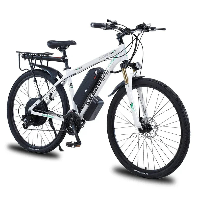 EBIKE 1000W City Electric Bike Removable 13Ah Lithium-ion Battery Ebike 60 Miles Range Dual Disc Brakes Alloy Electric Bicycle