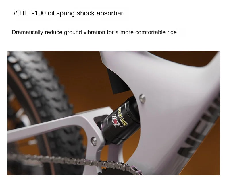 WOLFACE 22 Inch Variable Speed Disc Brake Shock-absorbing Bicycle Student Magnesium Alloy Mountain Bike Outdoor Sports Road Bike