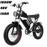 Ebike Ridstar Q20 Pro 2000W Dual Motor 40AH Dual Battery Top Speed 60KM/H 20*4Fat Tire  Electric Bike  Mountain Electric Bicycle
