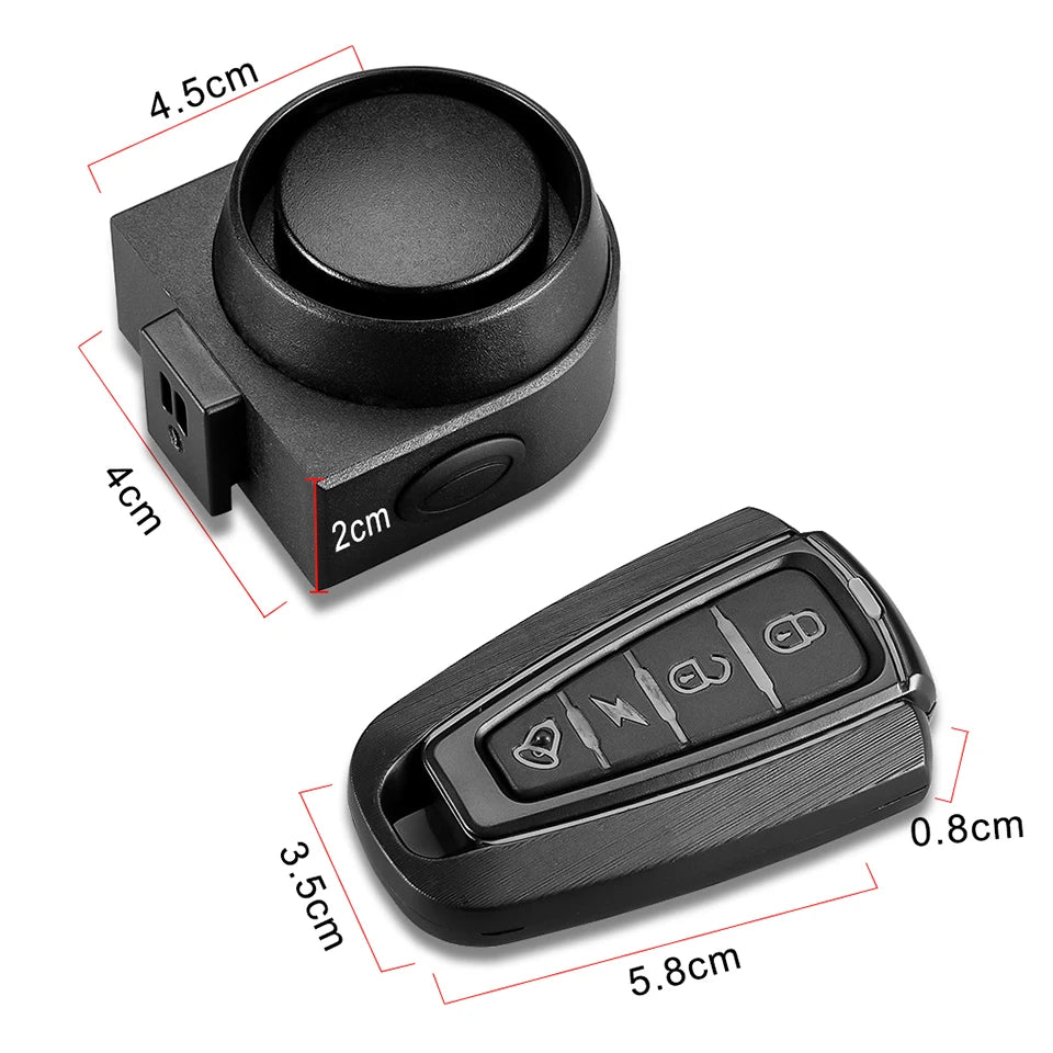 Rockbye Bike Bell USB Rechargeable Motorcycle Electric Horn MTB Road Cycling Remote Control Anti-theft Alarm Bicycle Accessories
