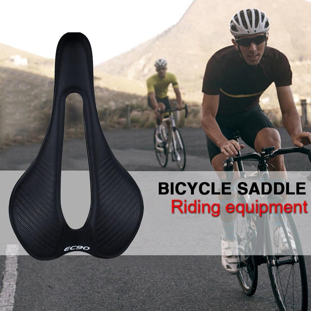 Bike Cushion Cycling Seat Nylon Fiber PU Leather Comfortable MTB