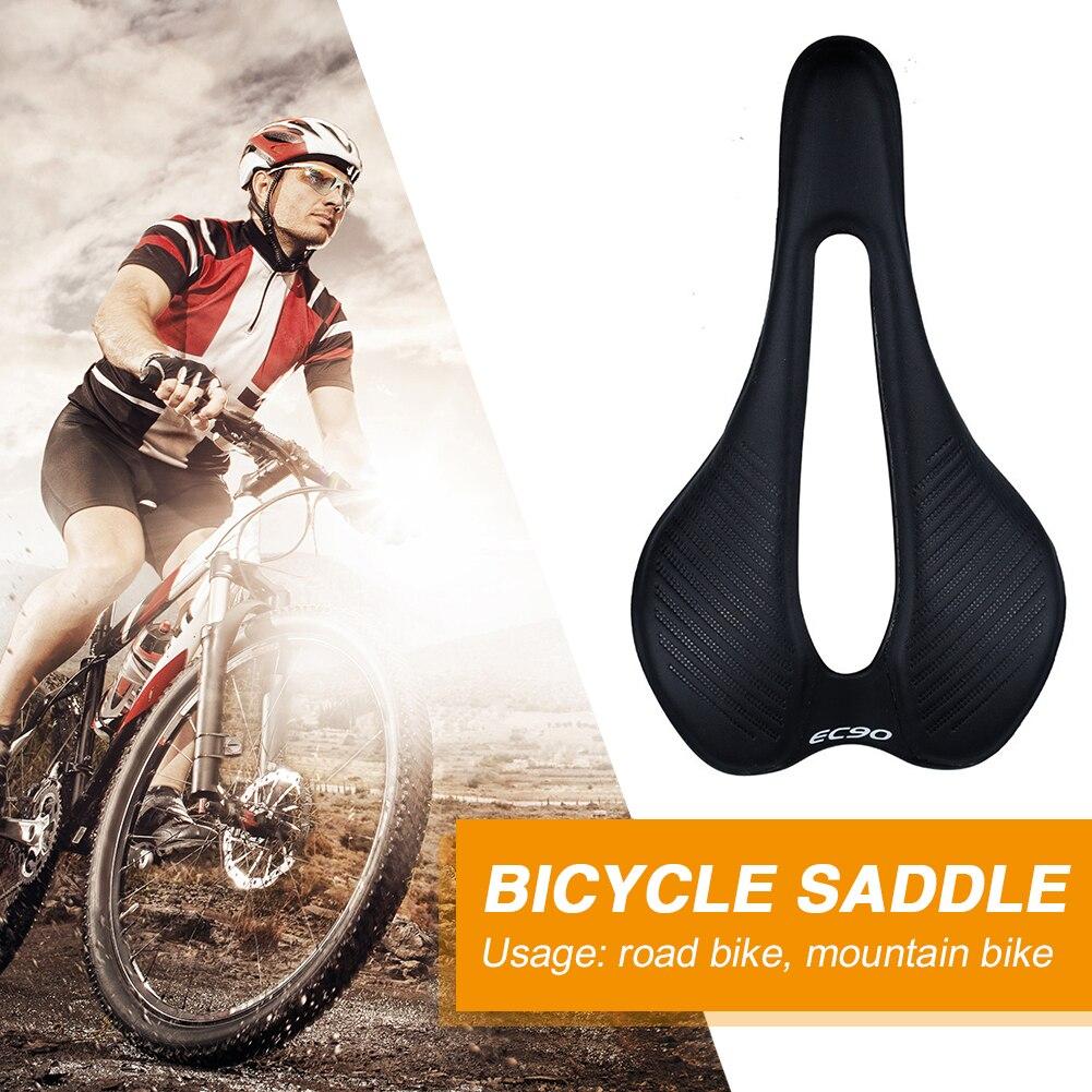 Bike Cushion Cycling Seat Nylon Fiber PU Leather Comfortable MTB