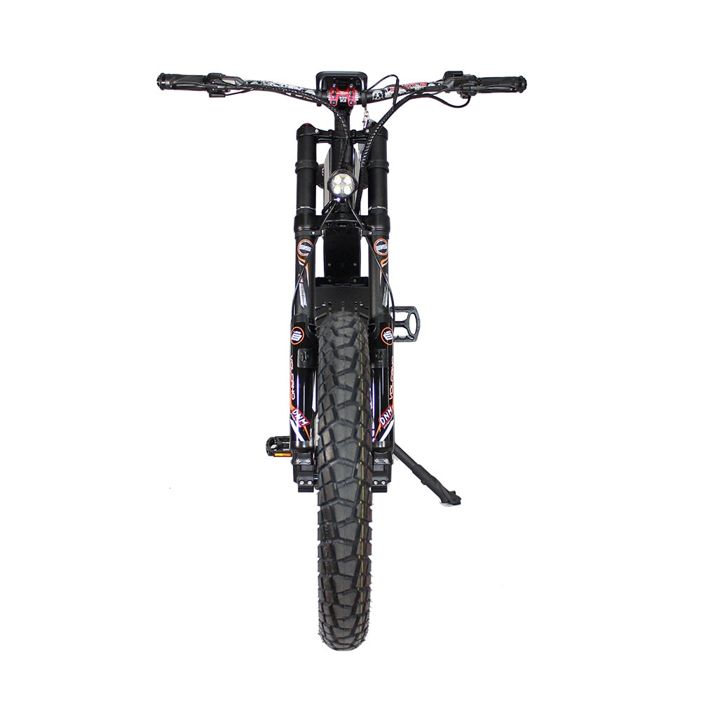 New electric dual-sport dirt bike72V5000W Ebike Plus Stealth Bomber Stealth electric mountain bike 100KM/H off-road ebike EMTB